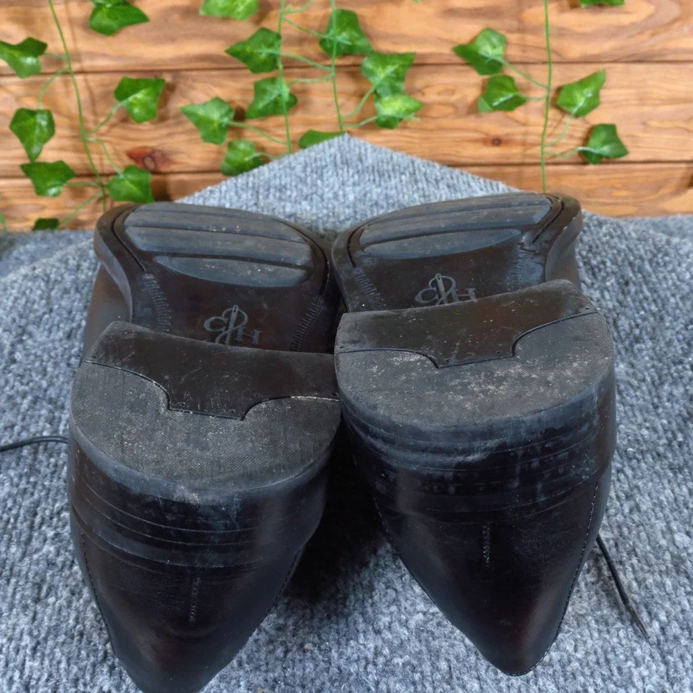 Cole Haan Lenox Hill Men Dress Shoe Size‎ 9 Casual Formal Black Leather Cap Toe